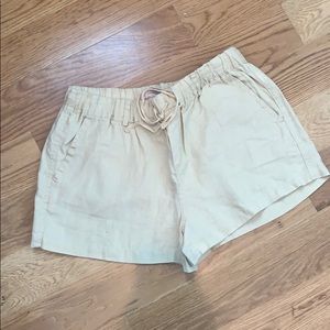 Forever 21 linen shorts